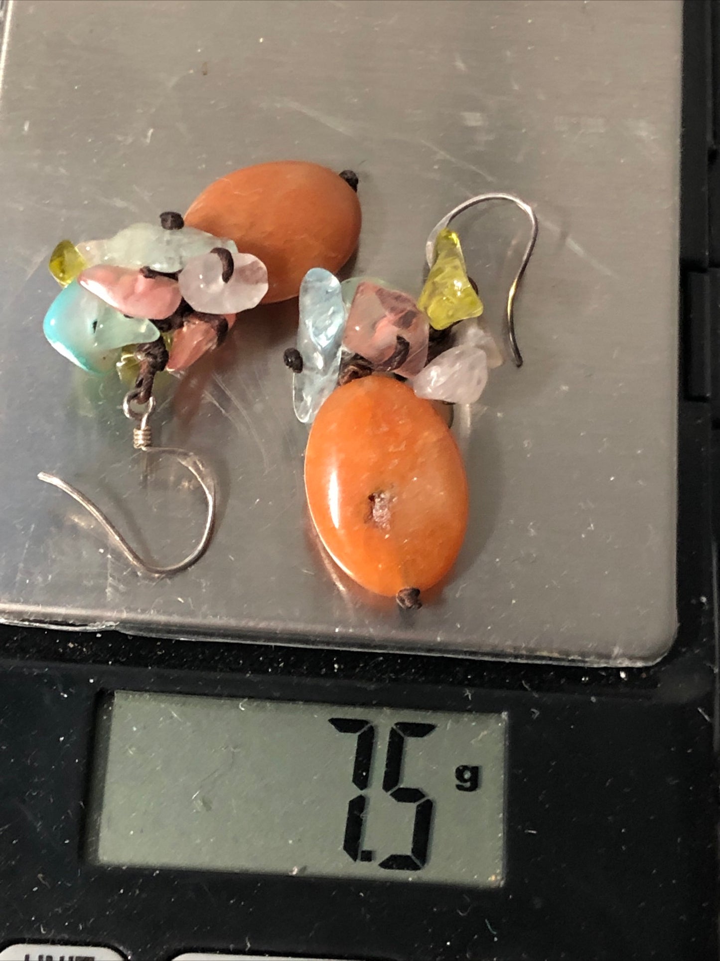 Vintage Sterling silver dangle Earrings