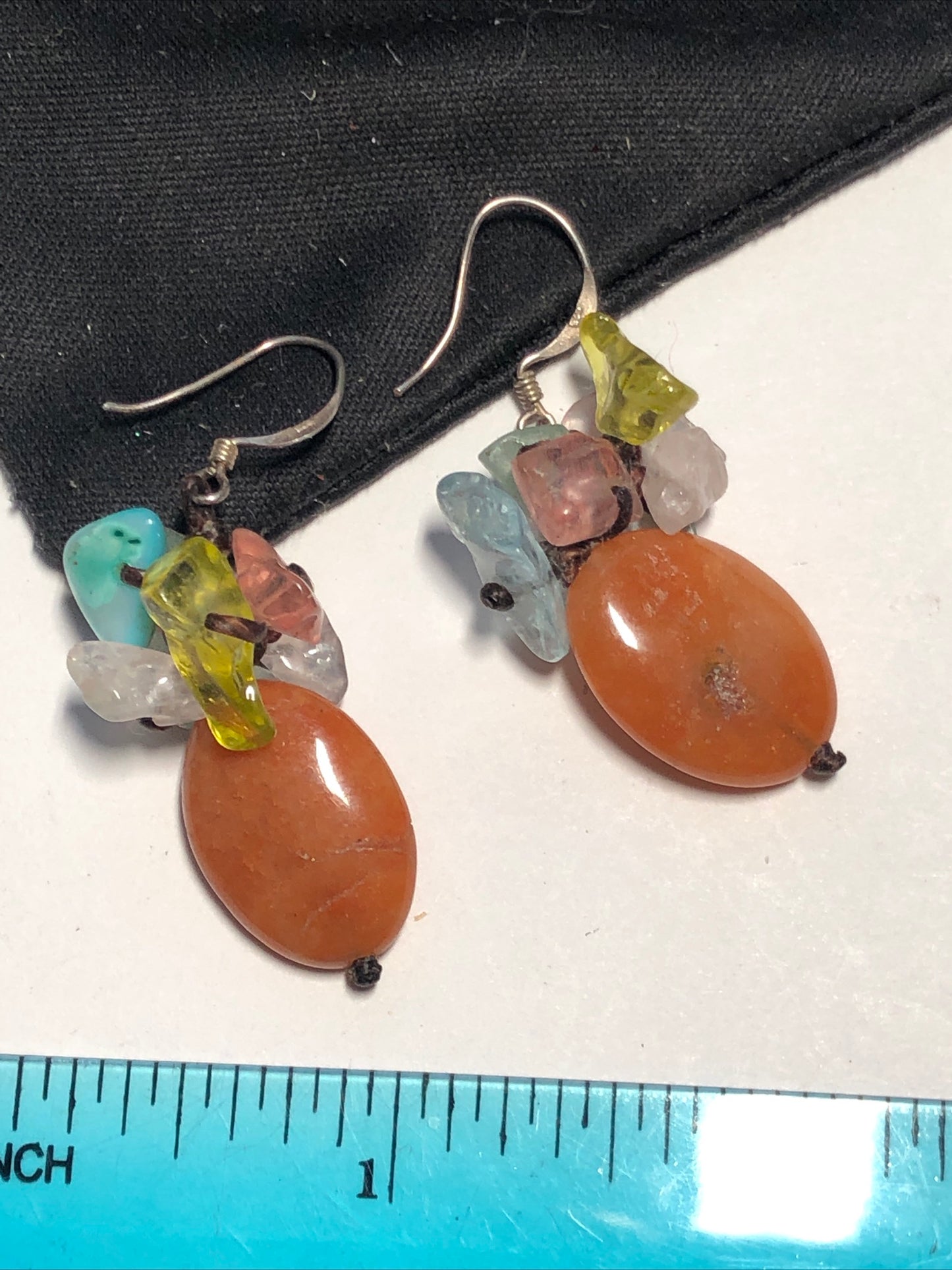 Vintage Sterling silver dangle Earrings