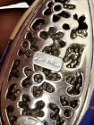 Menegatti Sterling Silver Women with flower Enamel Pendant Picasso Modern Art