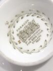 Paragon green leaf Cup Saucer Commemorate Visit of Princess Elizabeth to Canada